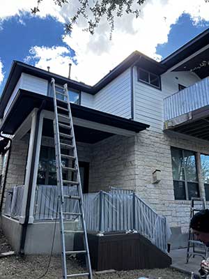 Completed Residential Exterior Painting and Siding Replacement Project
