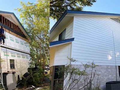 Completed Siding Installation and Replacement Services