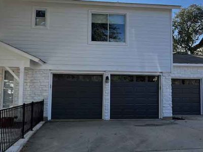 Exterior Residential Garage Door and Siding Painting Solutions