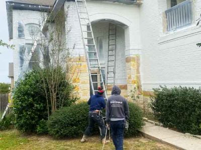 Residential Brick Exterior Painting Services