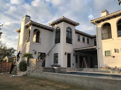 Stucco House Exterior Painting and Renovation Project